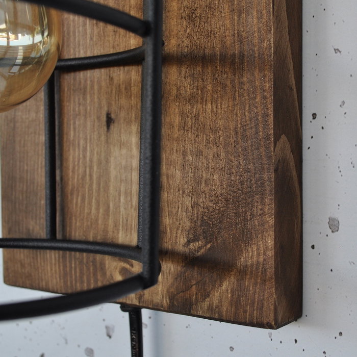 Opviq Lámpara de pared de madera maciza Pp167 Opviq Lámpara de pared de madera maciza Pp167
